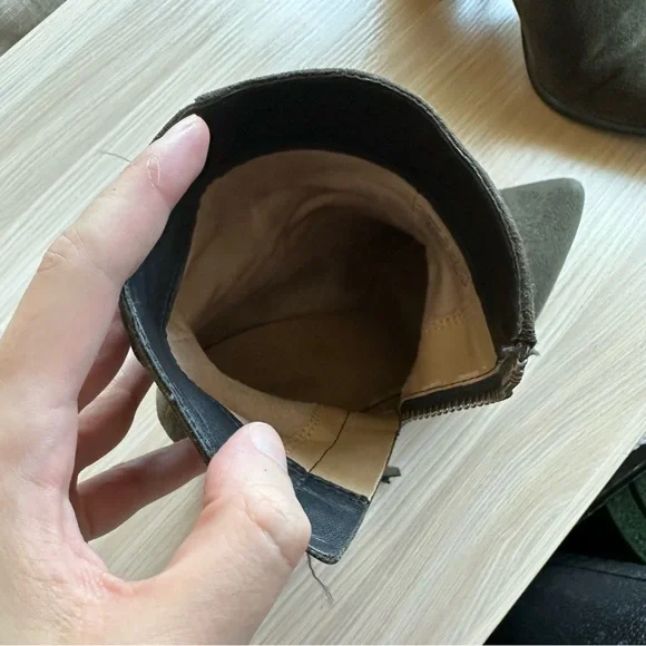 Michael Kors black suede leather boots - Picture 7 of 7